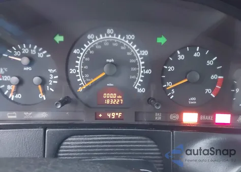 1998 Mercedes-Benz S 420 z USA, uszkodzony, nr VIN WDBGA43G8WA403317